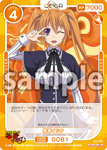 2024-25 秋冬新作  OSICA ハイスクールD×D 使いこめ HERO リアス グレモリー SSR サイン OSICA(オシカ)